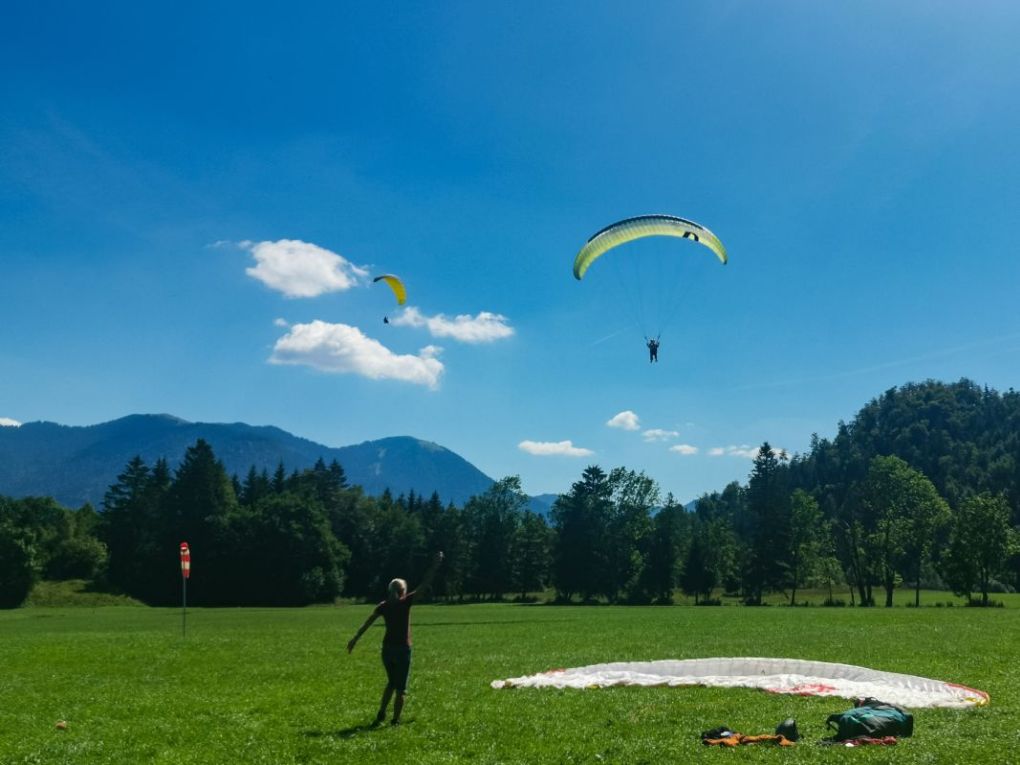 Tandem Paragliding Brauneck - Gleitschirmfliegen
